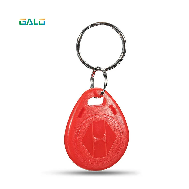 Galo 10 шт./лот RFID карты 125 кГц Rfid брелоки тег(синий красный желтый) для смарт ворота электронный замок