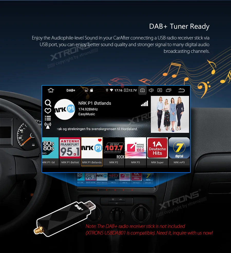 XTRONS " Android 9,0 автомобильный стерео радио плеер gps для VW Volkswagen Golf Passat Touran Tiguan Sharan для Skoda для сиденья без DVD
