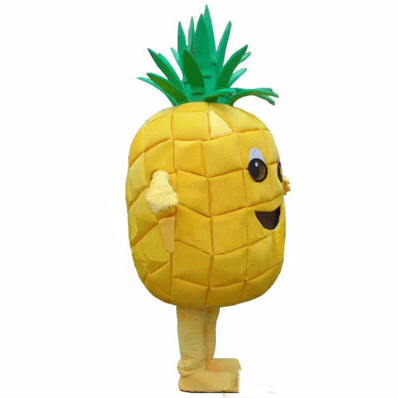 

Factory direct sale new Pineapple Adult Mascot Costume Halloween Birthday Party Dress Free Shipping