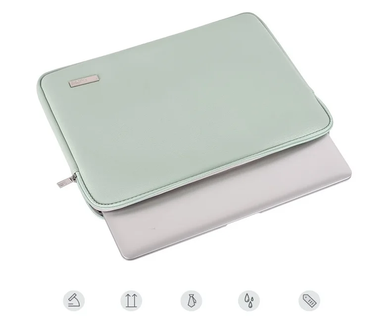 Новая брендовая сумка из искусственной кожи для ноутбука 1", 14", 1", 15,6", Чехол Для Macbook Air Pro 13,", Прямая поставка L6-453