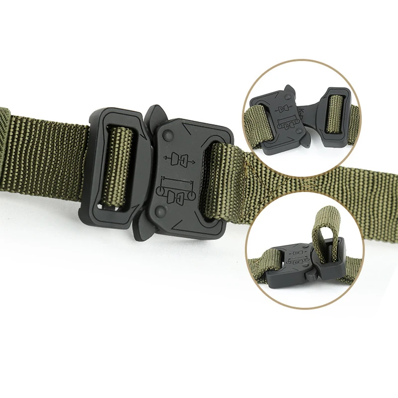 Нейлоновый Тактический военный ремень сверхпрочный боевой для мужчин