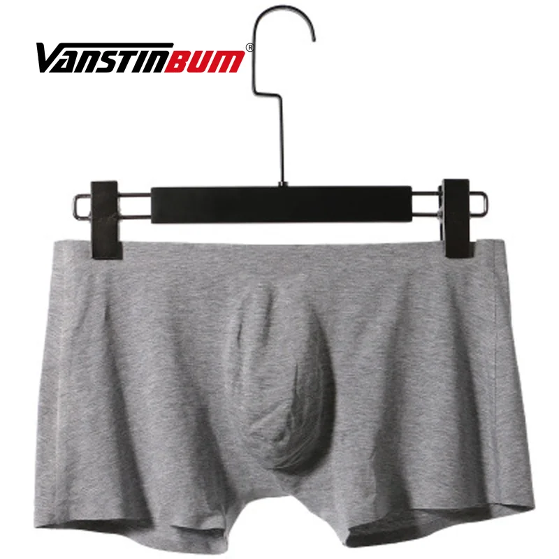 VANSTINBUM мягкие дышащие боксер сексуальное нижнее белье мужские боксерские шорты трусы с отдельной секцией для пениса с низкой посадкой Slip Cuecas Мужские трусы