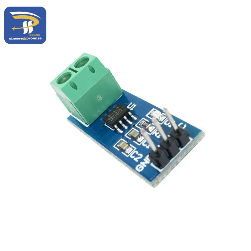 1 шт. 5A 20A 30A зал Текущий сенсор модуль ACS712 модель для arduino