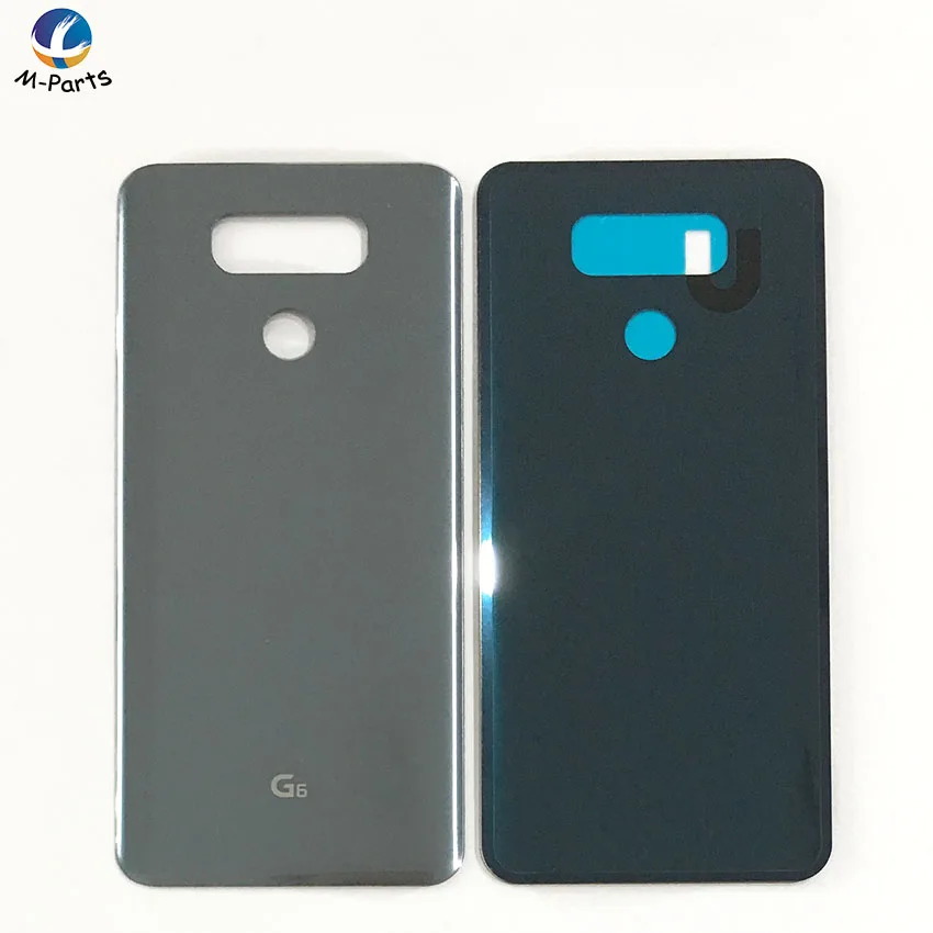 Задняя стеклянная крышка корпуса для LG G6 G600 задняя батарейного отсека