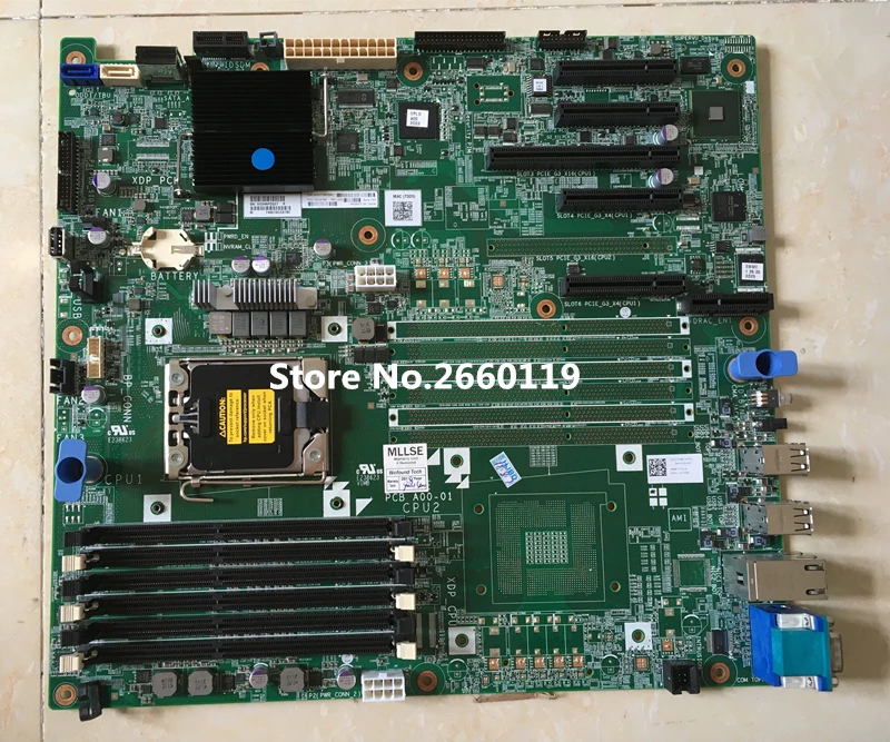 Серверная материнская плата для T320 7MYHN W7H8C 7C9XP RCGCR полностью