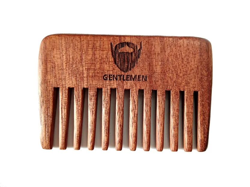 Гребень для бороды расческа карманная щетка бороды|wood hair comb|beard combhair comb |