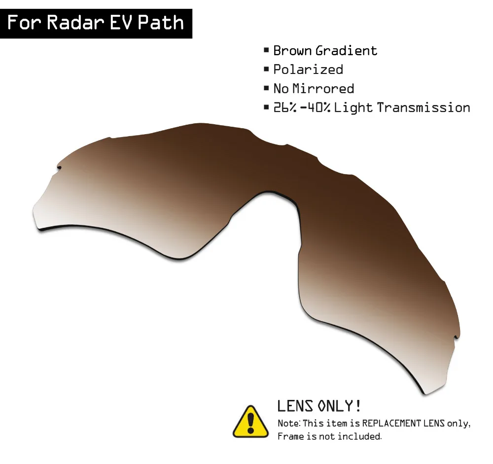 Поляризованные солнцезащитные очки SmartVLT Сменные линзы для Oakley радар EV дорожка