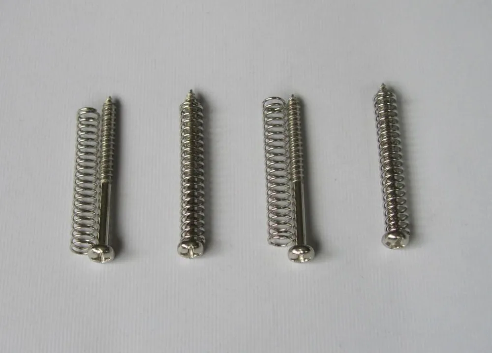 Никелевые прецизионные пружины для басов J Bass и P90|soap bar pickups|j basspickup mounting screws |