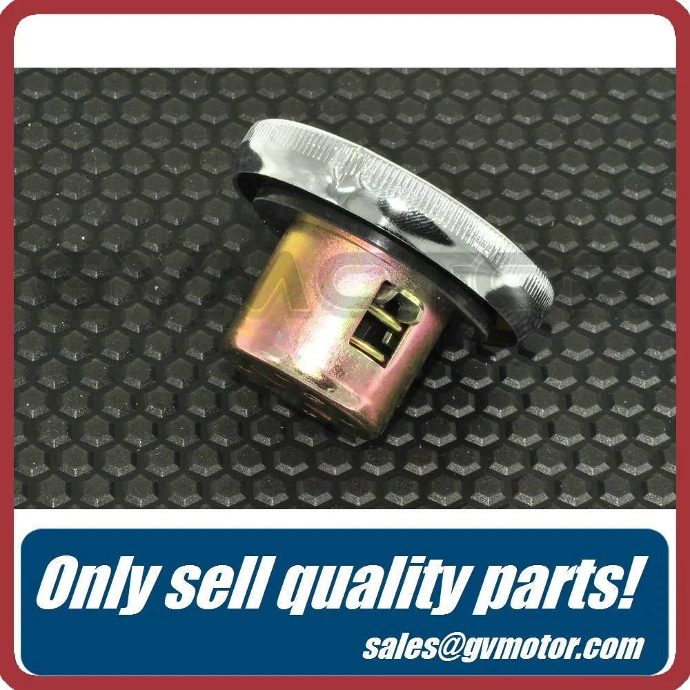 Хромированная Крышка топливного бака для скутера Keeway GY6 Honda Vespa Yamaha ATV Go Kart