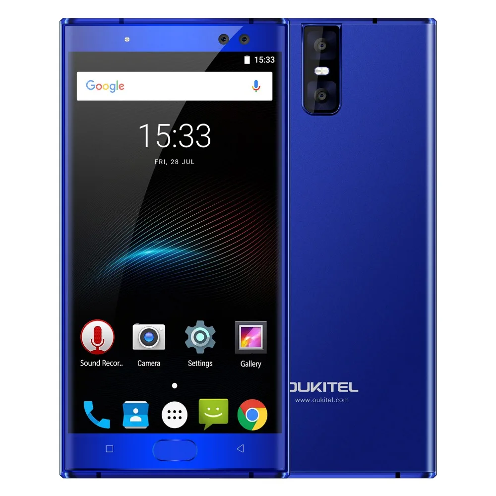 Oukitel K3 16MP + 2MP 4 камеры мобильного телефона MT6750T Octa Core GB 64 сотовые телефоны 5 дюйма 6000