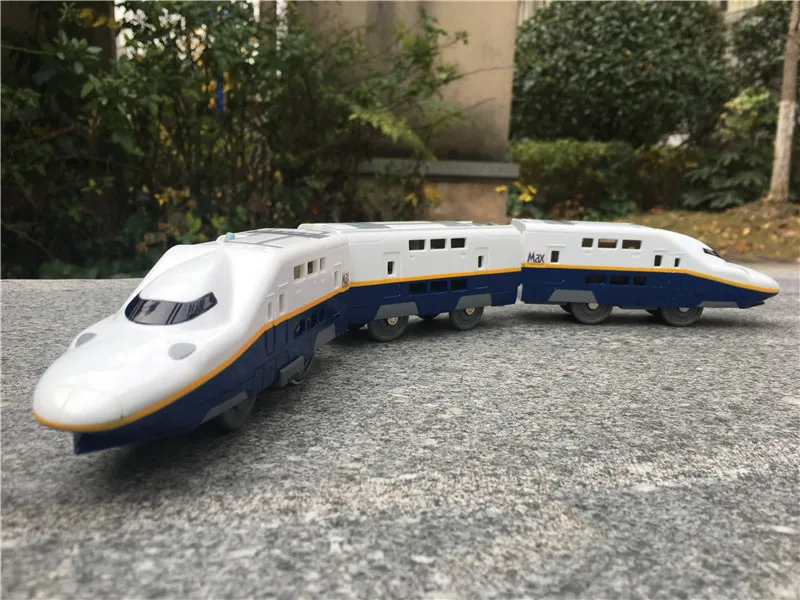 Takara Tomy Plarail S-10 E4 Series Shinkansen Max Электрический моторизованный поезд игрушка подарок