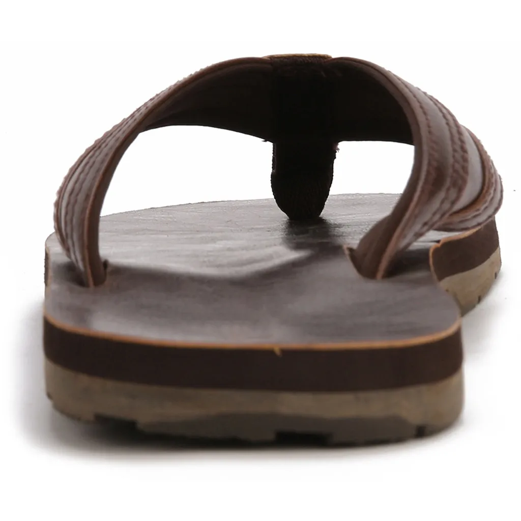 SAGACE/мужские летние пляжные дышащие уличные тапочки Однотонные Вьетнамки Удобные