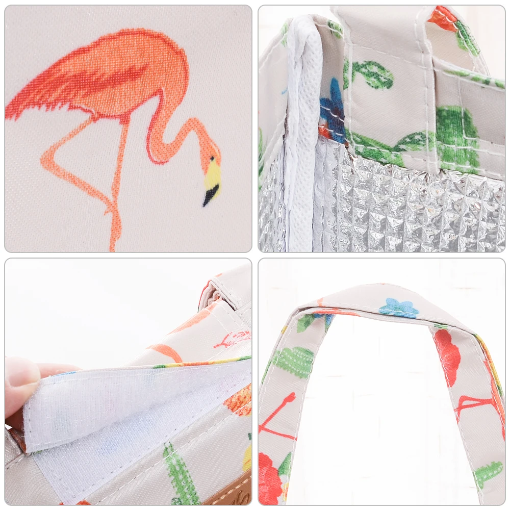 Сумка для пикника из ткани Оксфорд изолированная сумка хранения еды портативная