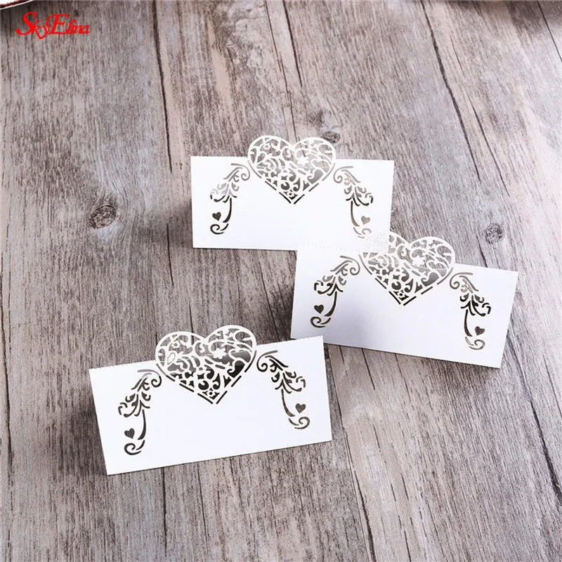 Украшение для стола лазерная вырезка фотоукрашение свадьбы вечеринки