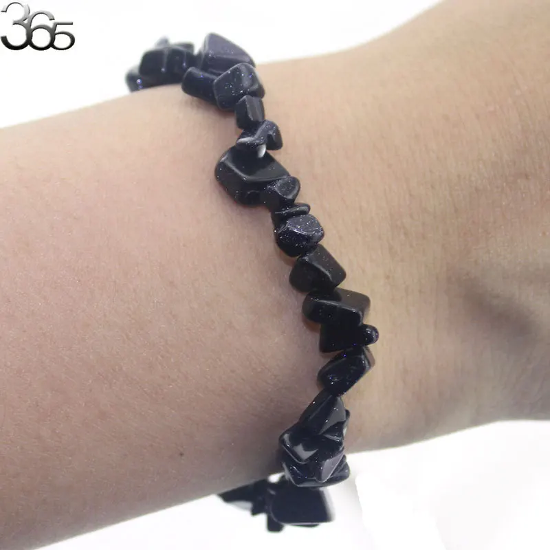 Free Shipping Beautiful Jewelry Wh Natural Genuine Stone Gems Freeform Chip Bead Stretchy Bracelet 7.5&quot | Украшения и