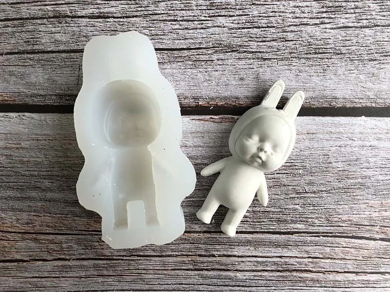 3D Медведь серии силиконовые формы DIY помадка торт форма шоколада форма для помадки Мыло Плесень