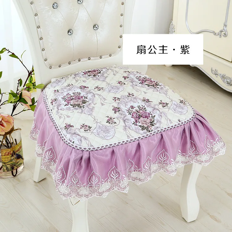 07 Polyester Кружевная подушка для стула с гордой розой, плотная льняная подушка, подушка для сиденья, офисный компьютерный стул, подушки для дома, столовой, подушка для сиденья, для студентов - Цвет: 07 Polyester