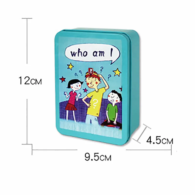 Who Am I Puzzle настольная игра Guss смешная семья/Вечеринка/Друзья родители с детьми