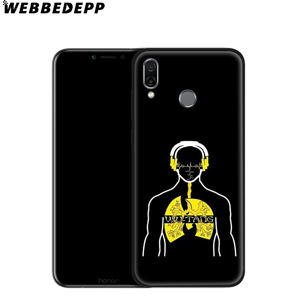 Мягкий чехол WEBBEDEPP Wu Tang Clan для Huawei Mate Honor 20 6A 7A 7C 7X 8 9 9X 10 View Lite Pro 30 |
