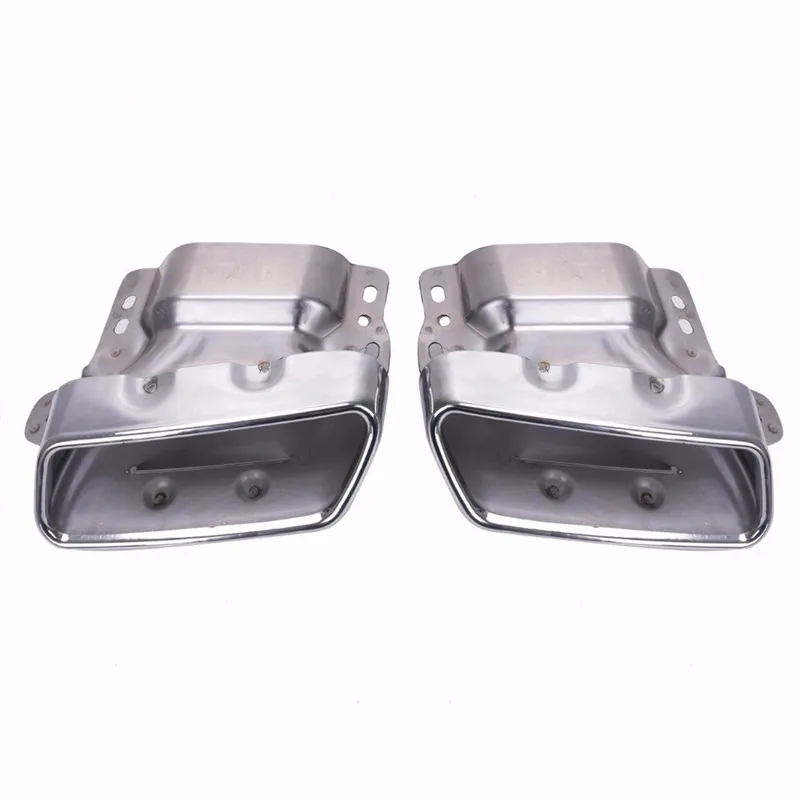 Wisengear для Benz Chrome выхлопные трубы глушитель советы Mercedes W221 W164 AMG W166 W251 W216 2005 2013
