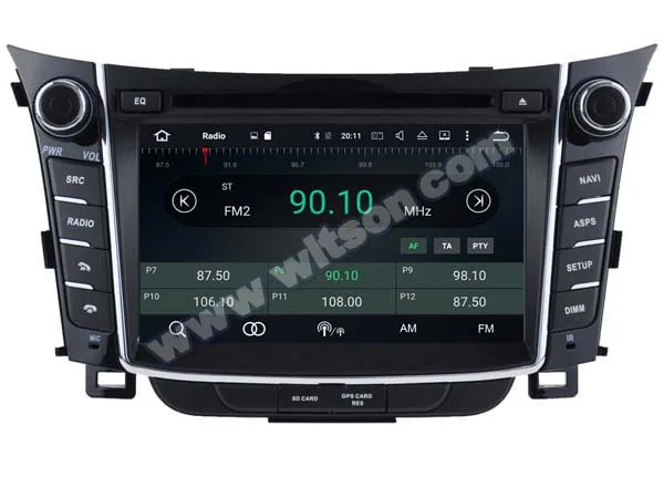 WITSON Android 9,0 ips HD экран для HYUNDAI I30 2012 gps автомобильный DVD радио 4 ГБ ОЗУ+ 64 Гб флэш 8 Восьмиядерный+ DVR/wifi+ DSP+ DAB+ OBD