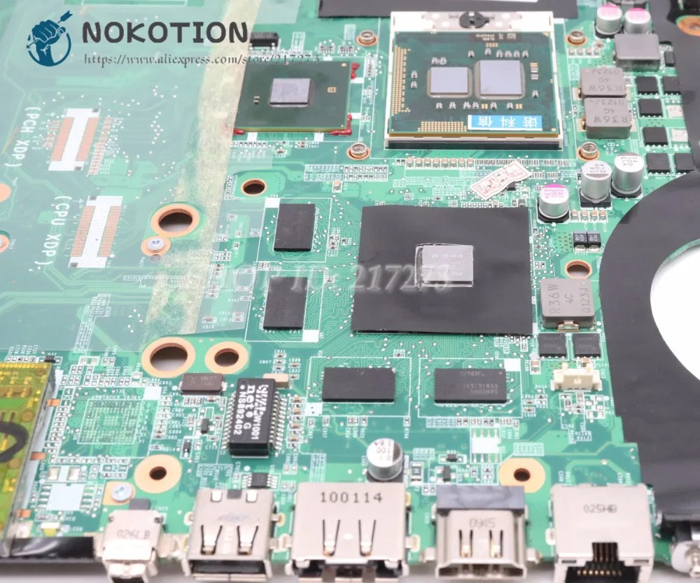 NOKOTION 580974 001 DA0UP6MB6F0 для ноутбука HP Pavilion DV7 DV7T 2000 материнская плата GT230M 1 ГБ