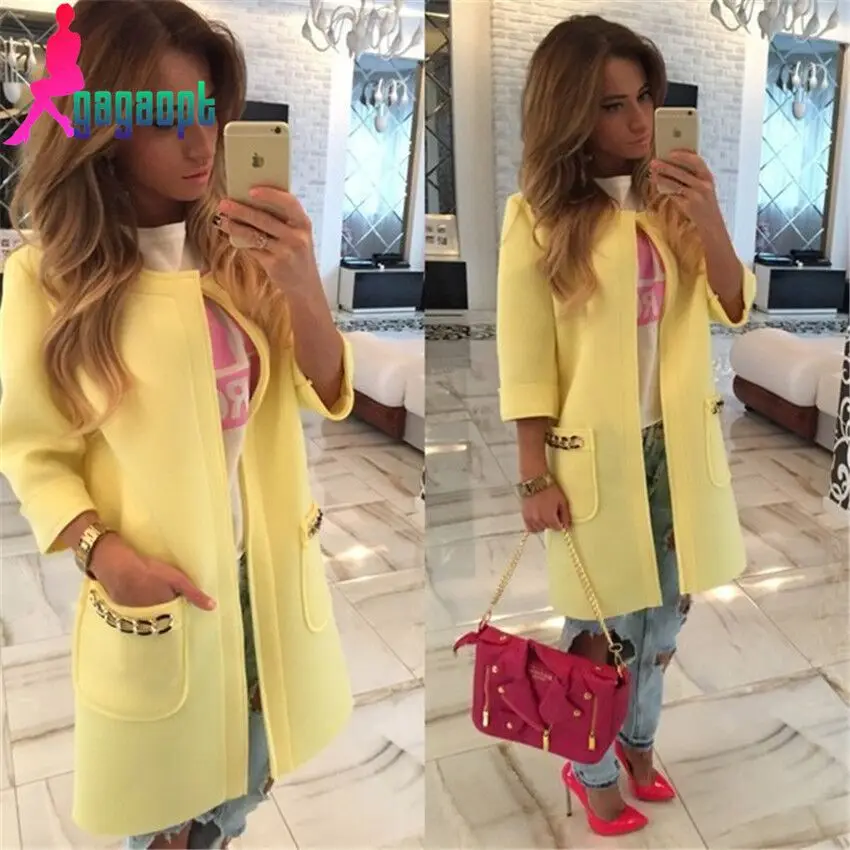 Gagaopt Women's Winter Jacket GreenYellow Pink Female Down Jacket Parka Warm Winter Long Coat Doudoune Femme Abrigos Mujer