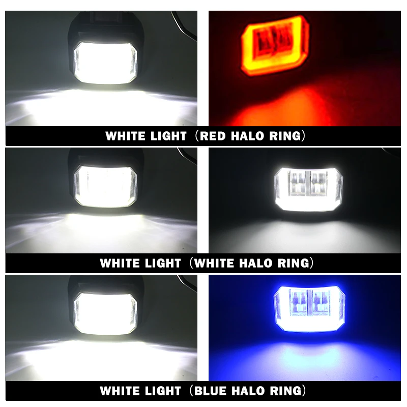 CARLitek 40 Вт Led Angel Eyes 3 дюйма 1800LM Super Halo кольцевой светильник Точечный 12 В 24 в