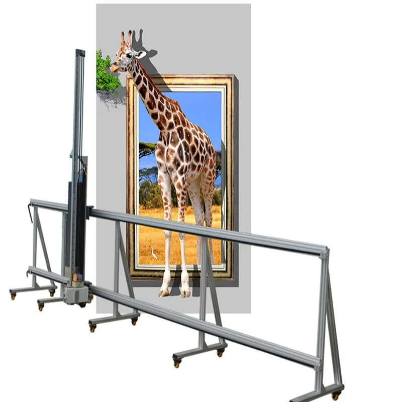 Хорошая цена индивидуальная наружная настенная печать струйный принтер 3D