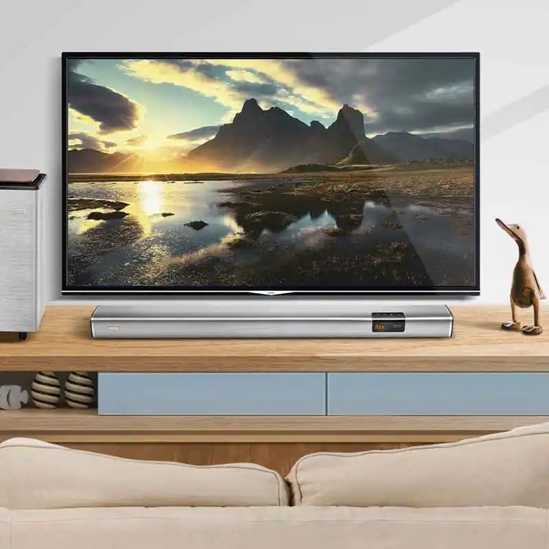 BlitzWolf 60 Вт звуковая панель Smart Soundbar 2 1 аудио канал и сабвуфер 6 динамиков