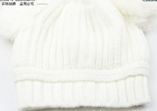 Детский вязаный крючком головной убор зимняя шапка теплые головные уборы для