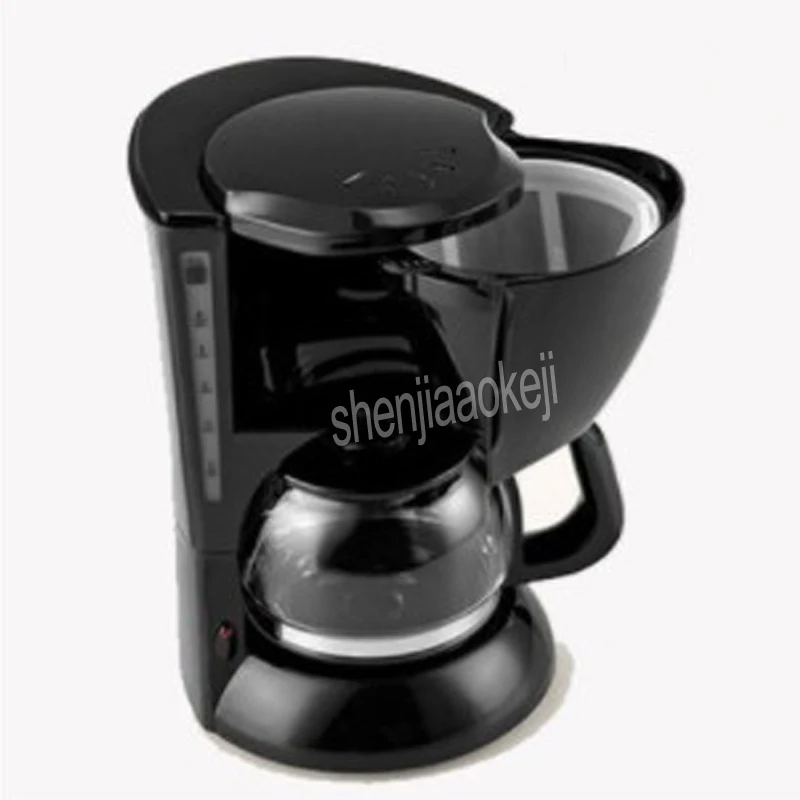 600w 0.65L Электрический капельного Кофе чайник Главная машина 6 чашки для чая/Кофе
