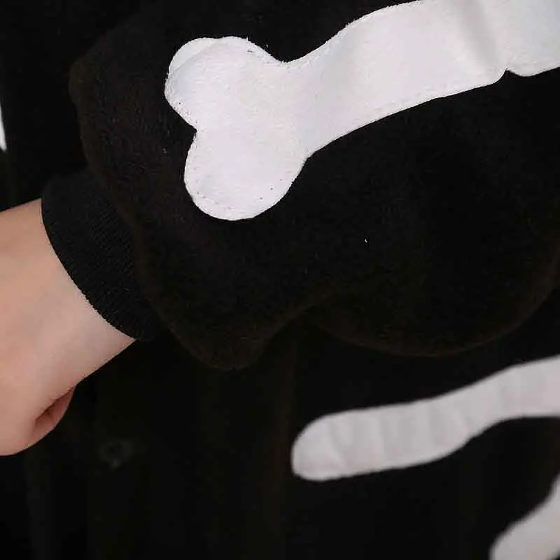 2015 все в одном фланели мультфильм косплей череп Loungewear взрослый мужской домашняя