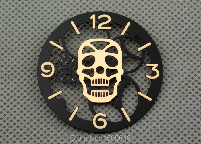 Часы мужские механические с ручным заводом 38 9 мм черный циферблат стерильные