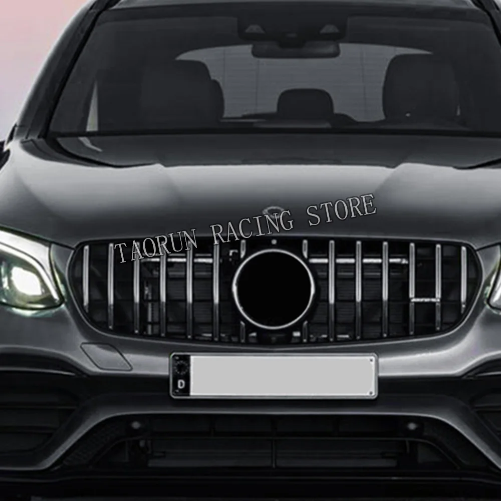 W253 X253 GTR стайлинга ABS передний бампер решетка решетки сетки для Benz W253 X253 GLC200 GLC260 GLC300 GLC43(без Логотип звезда) UP