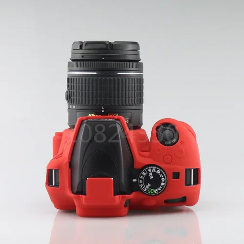 Красивый мягкий силиконовый чехол для камеры Nikon D3400 |