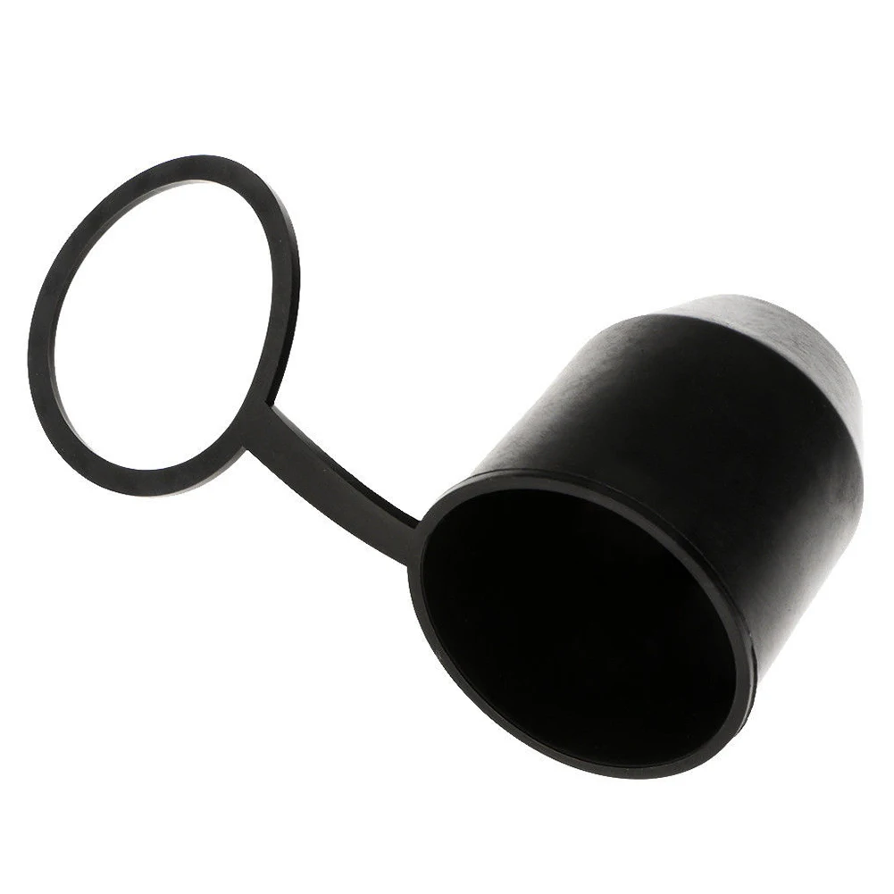 2019 Hot Black Tow Bar Ball Cover Cap Car Towing Hitch Towball Trailer Protection M8617 |