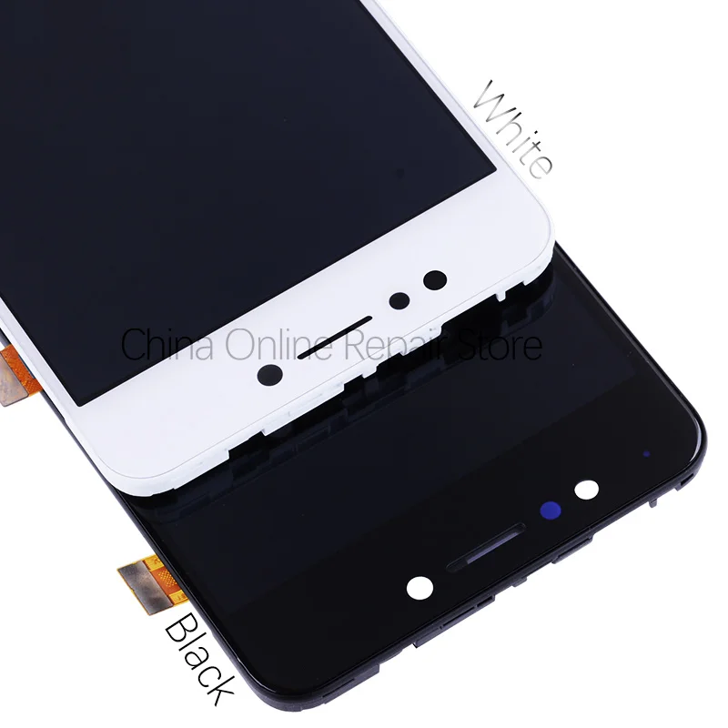 5.2'' Дисплей для Asus Zenfone 4 Max ZC520KL в сборе с тачскрином на рамке черный белый
