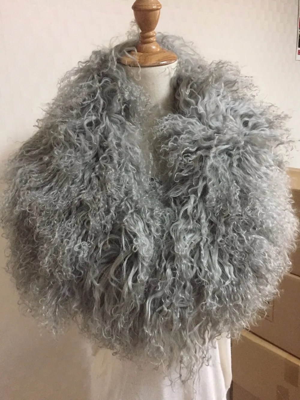 Женский зимний воротник Супер оптовая продажа из натурального монгольского меха