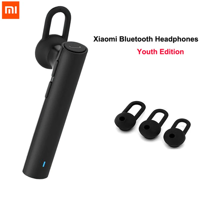 Xiaomi беспроводные Bluetooth наушники Молодежная версия с микрофоном стерео наушники Встроенный микрофон Handfree наушники Bluetooth 4,1
