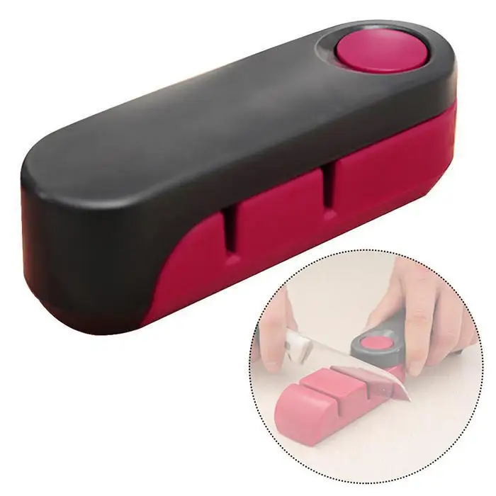 Складная Ручка Портативный двойной слот нескользящий поворотный точильный