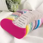 2021 новые модные кейсы конфетных Цвет для женщин, на каждый день, носки лодочкой, эластичные ботинки до щиколотки, с бархатом, забавные носки женские носки тапочки Размеры 3441