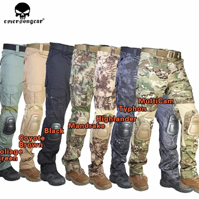 Брюки с наколенниками Emersongear G2 тактические брюки для страйкбола Emerson gen2 военные