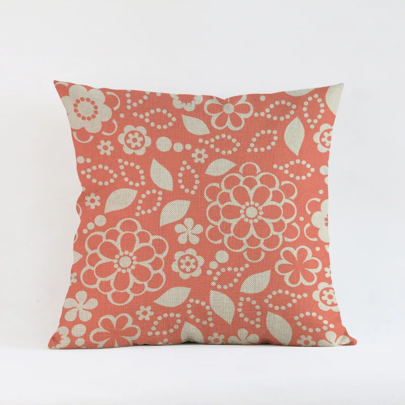 Классический чехол для подушки с геометрическим рисунком наволочка дивана