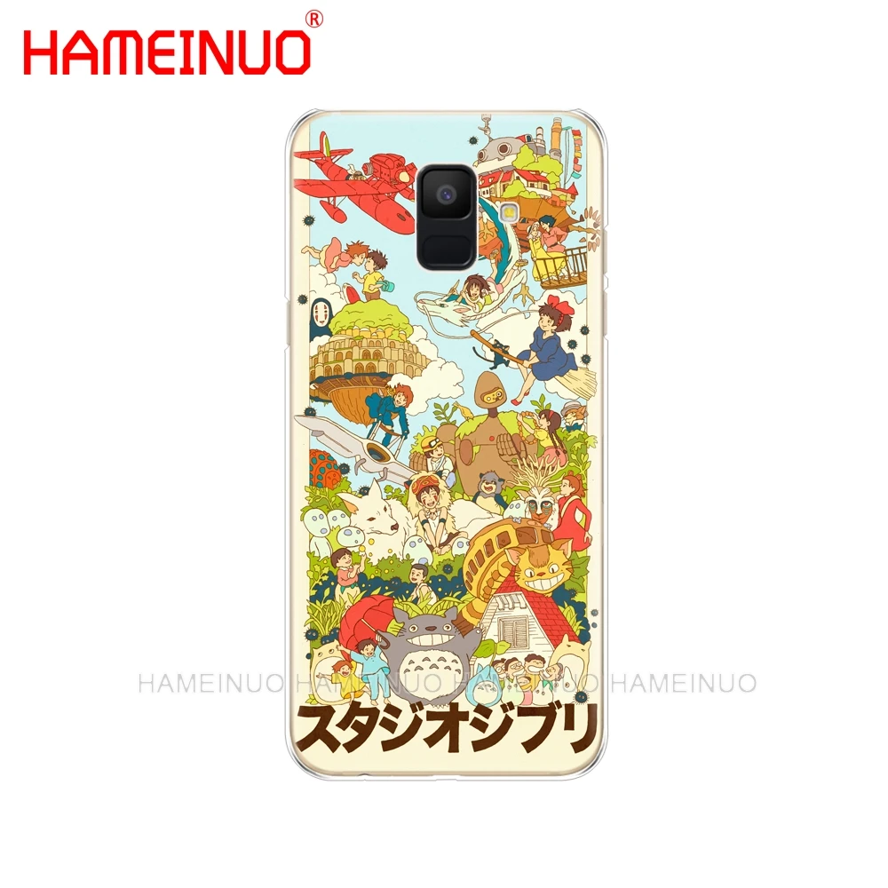 90522 HAMEINUO Мой сосед Тоторо аниме чехол для телефона для samsung Galaxy J4 J6 J8 A9 A7 A6 A8 PLUS j7 duo защитный чехол - Цвет: 90522