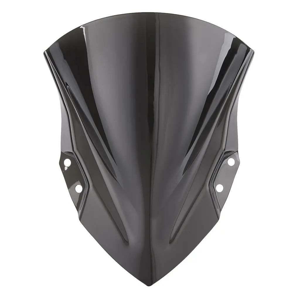 Smoke Для Kawasaki Ninja 400- мотоцикл Высокое качество PC пластик лобовое стекло дефлекторы ветра с кронштейном - Цвет: Smoke