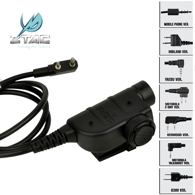 Тактическая тактическая гарнитура с пневматическим пистолетом z tac Softair Z Tactical