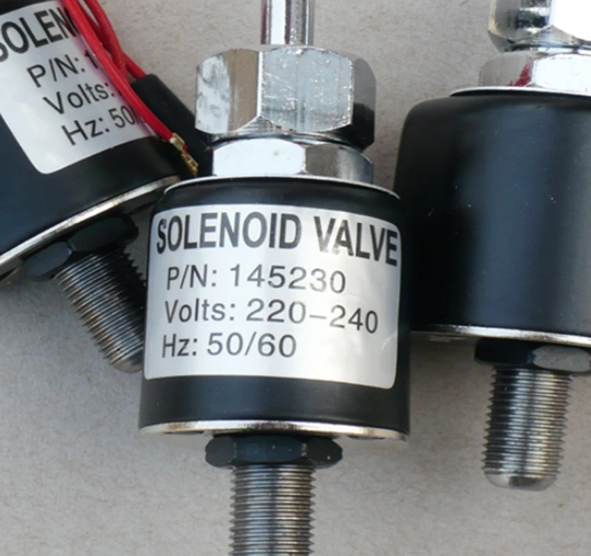 Детали швейной машины Железные Фитинги электромагнитный клапан! Полный набор