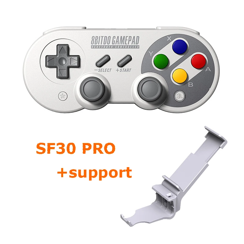 Для 8Bitdo SF30Pro/SN30 Pro 2,4G соединение через USB и беспроводное, через bluetooth геймпад для PND Switch/Windows/macOS/Android r30
