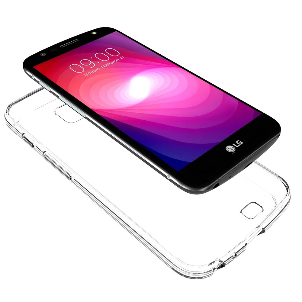 Для LG X Venture V9/X Calibur чехол ультра тонкий мягкий ТПУ Рамка Жесткий акриловый задний